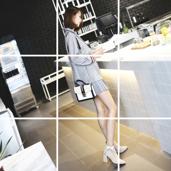 Ghete de dama moderne cu fermoar si panglica in mai multe culori