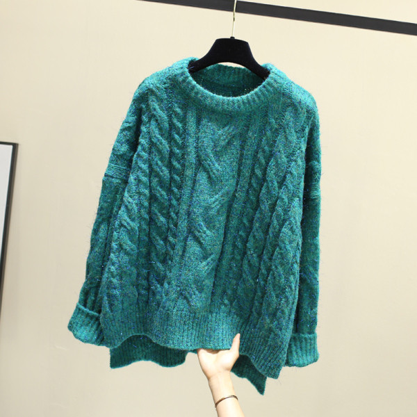 Pulover dama iarna model asimetric in mai multe culori