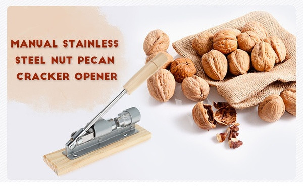 Ръчен кухненски уред за трошене на орехи от неръждаема стомана