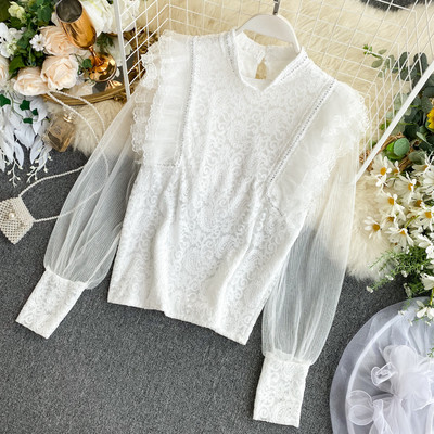 Női ing tüll és csipke többféle színben