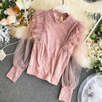 Női ing tüll és csipke többféle színben