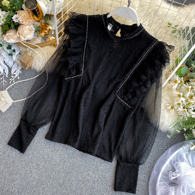 Női ing tüll és csipke többféle színben