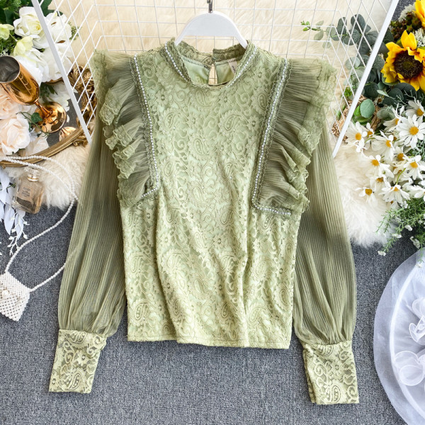 Női ing tüll és csipke többféle színben