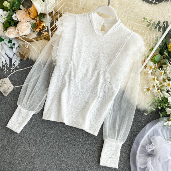 Női ing tüll és csipke többféle színben