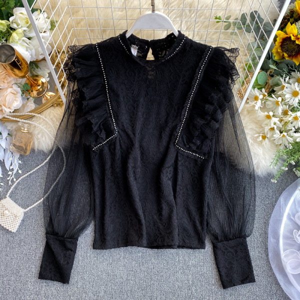 Női ing tüll és csipke többféle színben