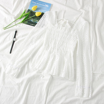 Új modell női blúz négyzet alakú nyakkivágással - több színben