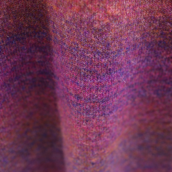 Női téli blúz kerek nyakkivágással, több színben