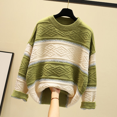 Női téli pulóver három színben - széles modell