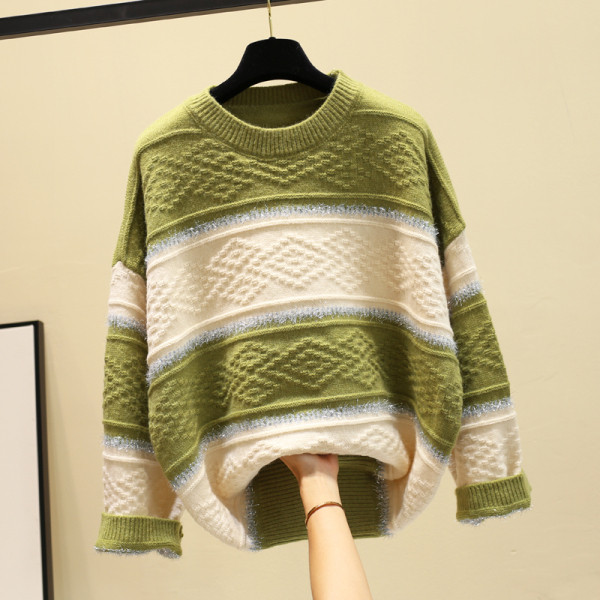 Női téli pulóver három színben - széles modell