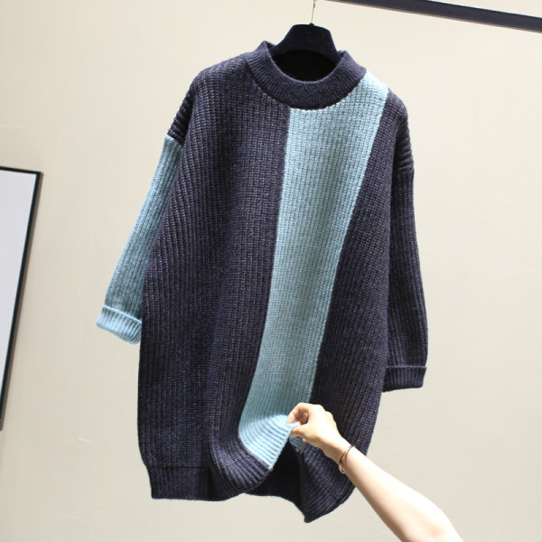 Γυναικείο  μοντέρνο πουλόβερ φαρδύ μοντέλο σε διάφορα χρώματα