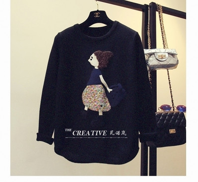 Női őszi-téli pulóver aszimmetrikus modell több színben