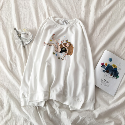 Női alkalmi blúz fehér és fekete színben, rátéttel és ovális nyakkivágással