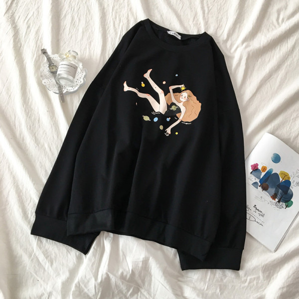 Női alkalmi blúz fehér és fekete színben, rátéttel és ovális nyakkivágással