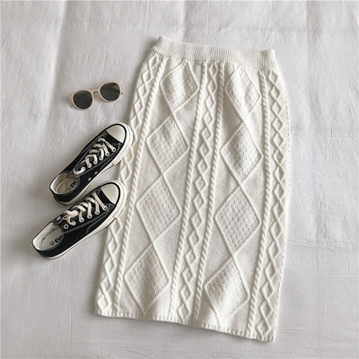 Καθημερινή γυναικεία φούστα σε τρία χρώματα με ελαστική μέση