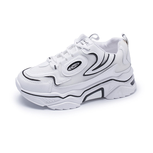 Αθλητικά  casual γυναικεία παπούτσια σε πλατφόρμα σε δύο χρώματα