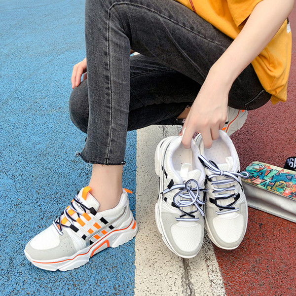 Adidași sport și casual cu șireturi colorate potrivite pentru fiecare sezon