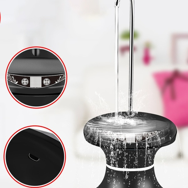 Automata elektromos vízpumpa palackokhoz érintőképernyős kijelzővel