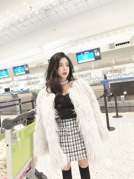 ÚJ Aktuális női pehely télikabát rögzítés nélkül