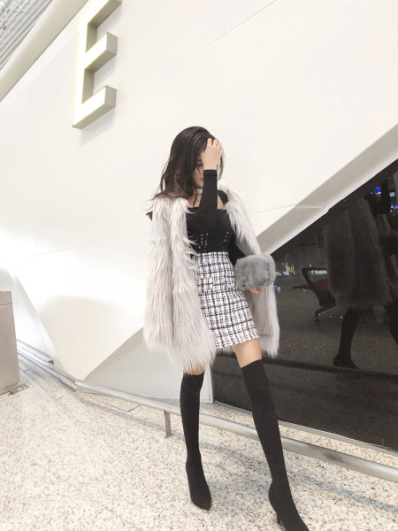 ÚJ Aktuális női pehely télikabát rögzítés nélkül