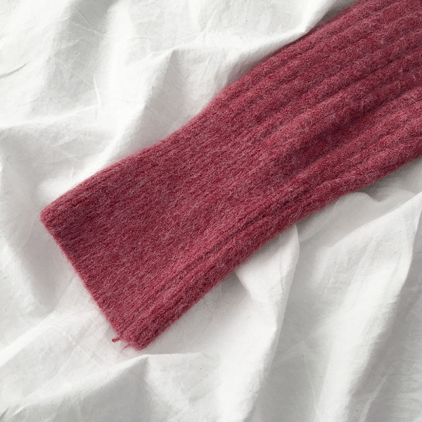 Lezser női széles pulóver pólógallérral és hosszú ujjú több színben