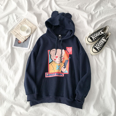 Napi női pulóver rátéttel és 3D elemekkel