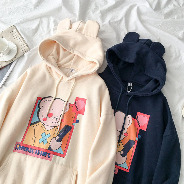 Napi női pulóver rátéttel és 3D elemekkel