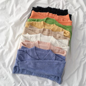 Alkalmi női pulóver több színben V-nyakkal