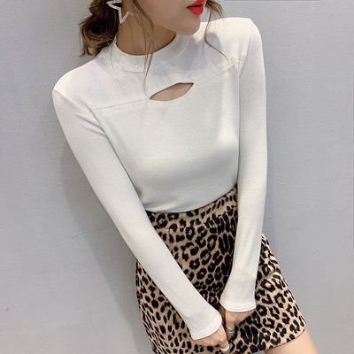 Lezser női blúz Vékony modell öt színben, hosszú ujjal