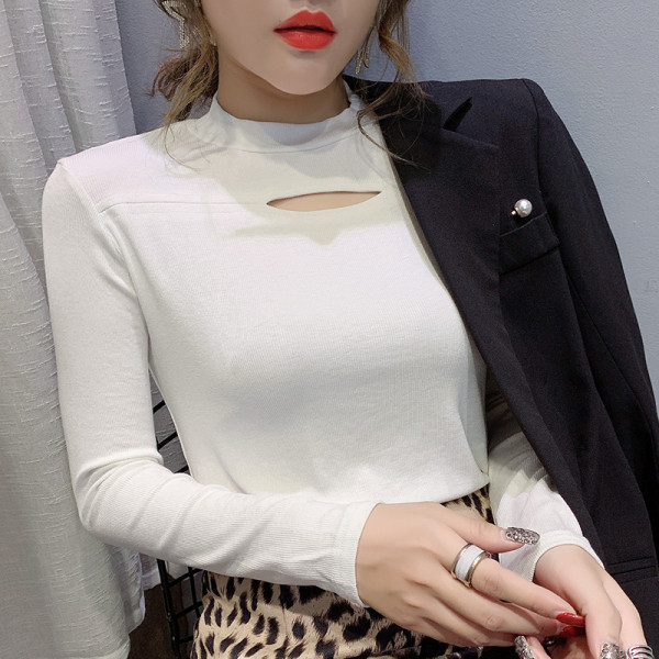 Lezser női blúz Vékony modell öt színben, hosszú ujjal