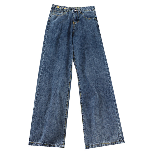 Magas derekú női farmer új modellje, két színben - széles modell