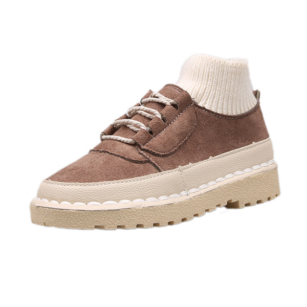 Női alkalmi cipő, lapos talppal, eco velúrból bézs, barna és fekete színben