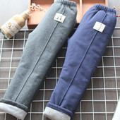 Új modell gyerek téli leggings lányoknak fekete, kék és szürke színben