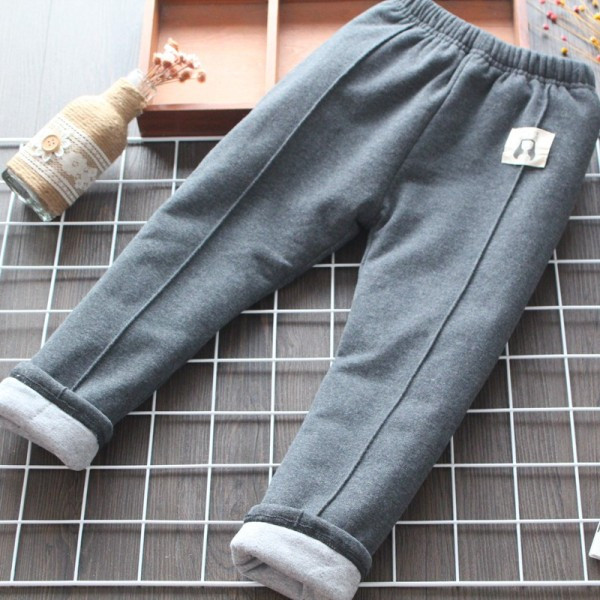 Új modell gyerek téli leggings lányoknak fekete, kék és szürke színben