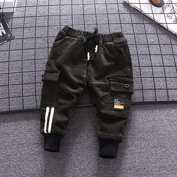 Lezser gyereknadrág fiúknak két színben zsebbel