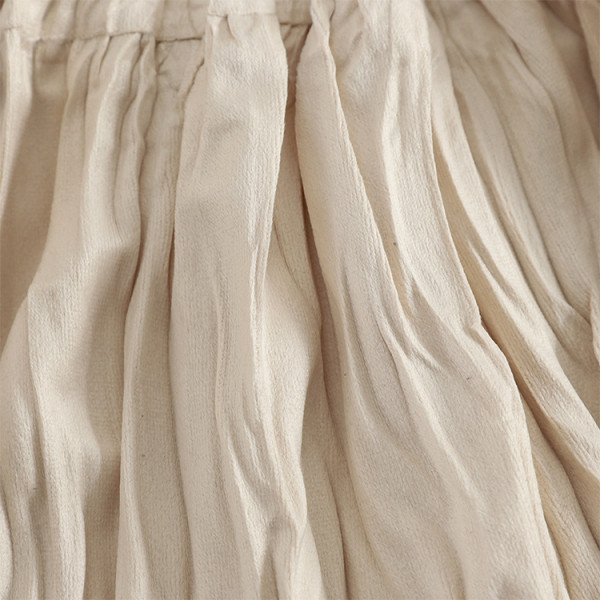 Μακρυά γυναικεία πλισέ φούστα από βελόυδο με ψηλή μέση