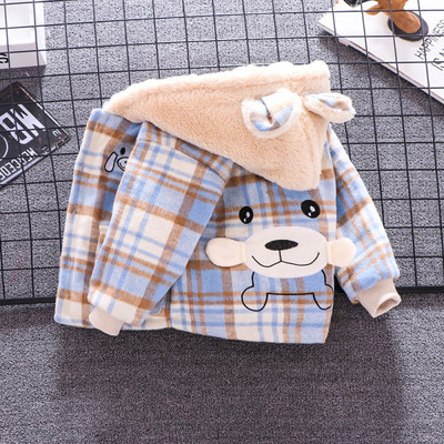 Hímzéssel és 3D elemekkel ellátott, mindennapi gyerekkabát fiúknak három színben