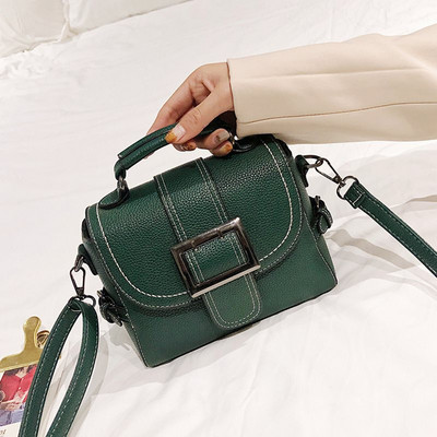 Μοντέρνα γυναικεία τσάντα ώμου σε διάφορα χρώματα - δύο μοντέλα