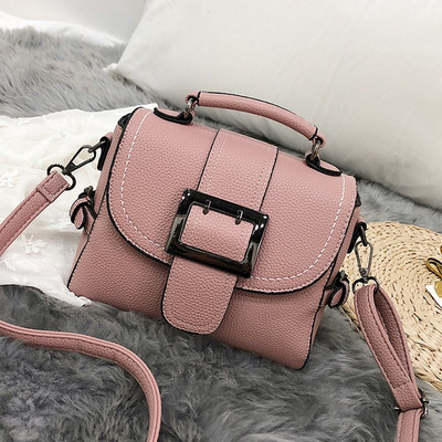 Μοντέρνα γυναικεία τσάντα ώμου σε διάφορα χρώματα - δύο μοντέλα