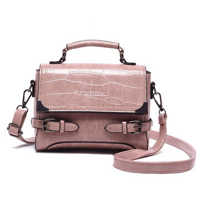 Μοντέρνα γυναικεία τσάντα ώμου σε διάφορα χρώματα - δύο μοντέλα