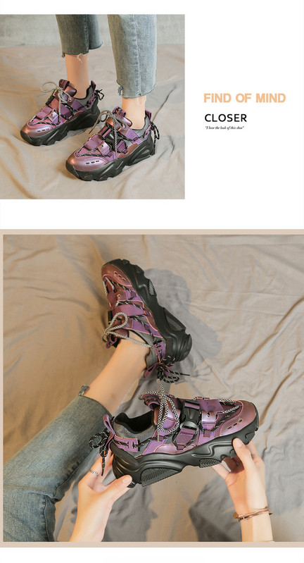 ÚJ női tornacipő modell fűzővel és durva talppal, zöld, narancs és lila színben