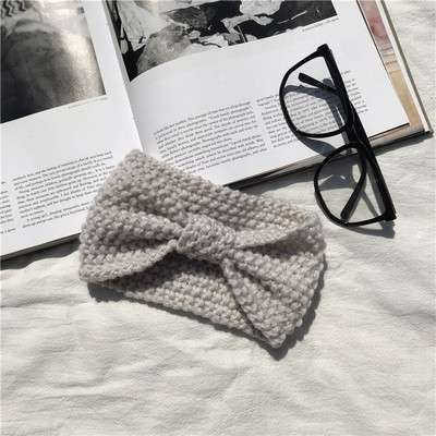 Χειμερινή πλεκτή ταινία για το κεφάλι σε διάφορα χρώματα