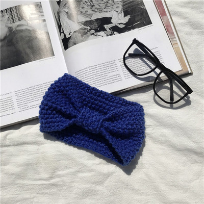 Χειμερινή πλεκτή ταινία για το κεφάλι σε διάφορα χρώματα