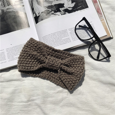 Χειμερινή πλεκτή ταινία για το κεφάλι σε διάφορα χρώματα