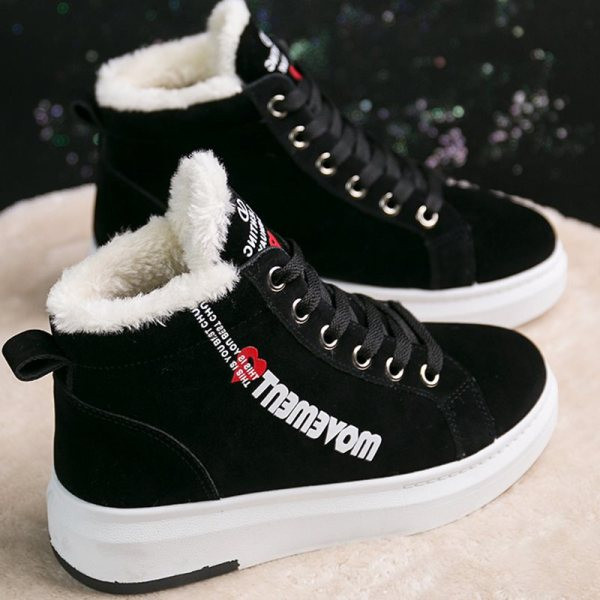 Női téli tornacipő puha béléssel és fűzős szürke, barna és fekete színben