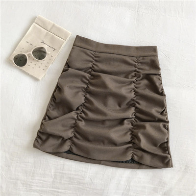 Új modell női szoknya három színben, magas derékkal