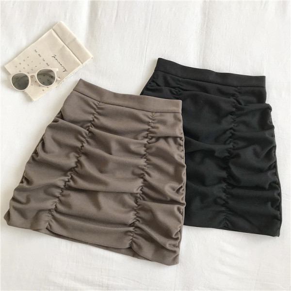 Új modell női szoknya három színben, magas derékkal