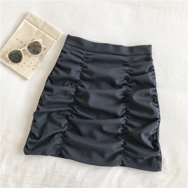 Új modell női szoknya három színben, magas derékkal