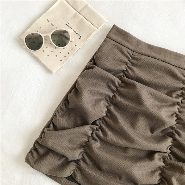 Új modell női szoknya három színben, magas derékkal