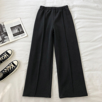 Női nadrág öt színben széles modell elasztikus derékkal