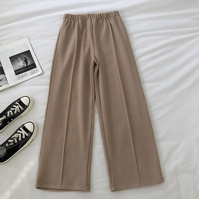 Női nadrág öt színben széles modell elasztikus derékkal